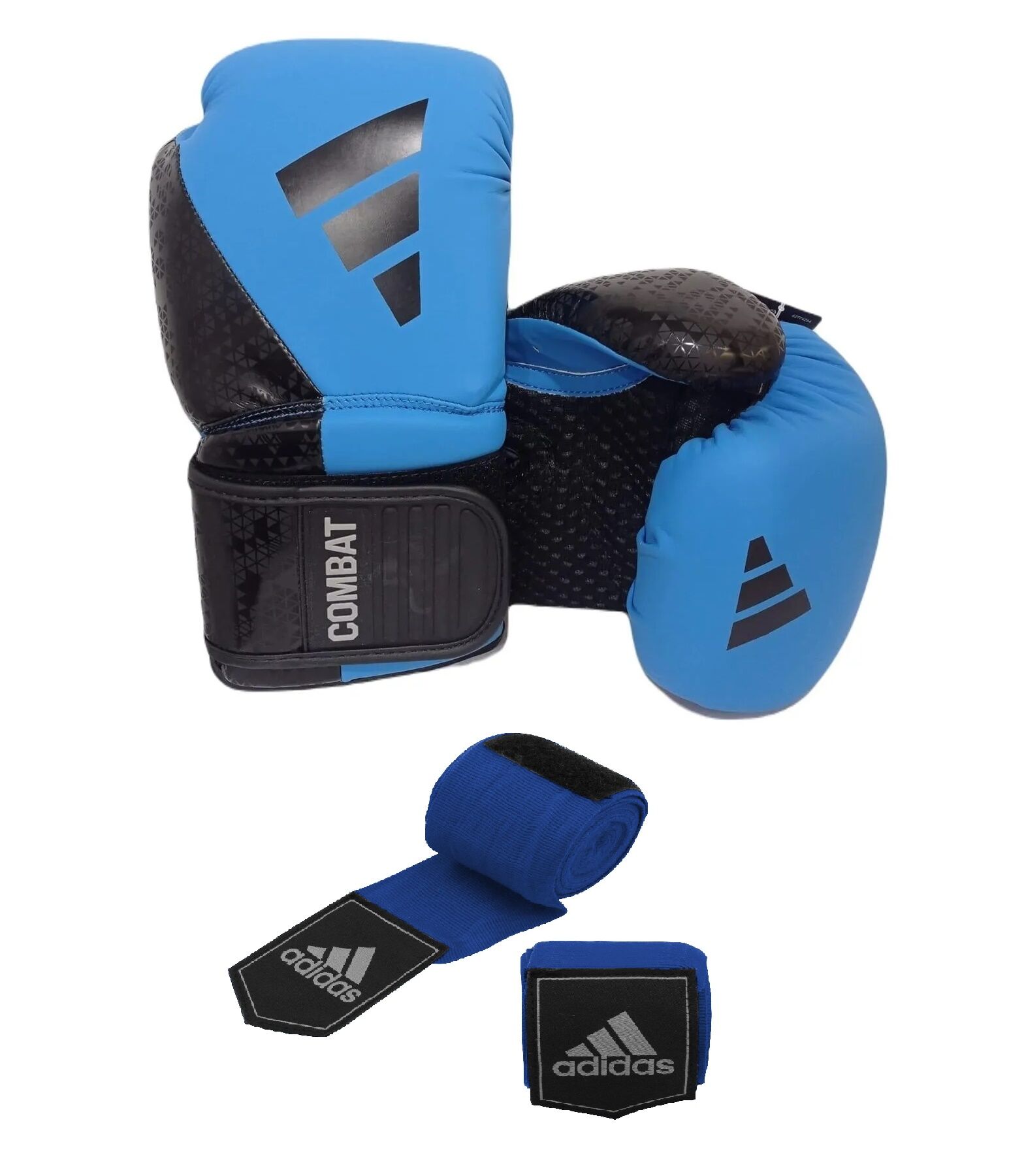 Adidas Combat 50 ADİC50TG Boks Kıck Boks Muay Thai Eldiveni Adidas Boxing Gloves Bandajlı set