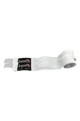 Dragon Legacy Boks Kıck Boks Muay Thai Eldiveni Double dişlik ve beyaz bandajlı 3lü set Gifttoom