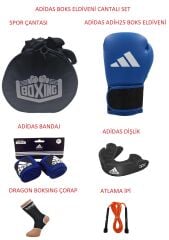 ADİDAS Boks Sporcu Çantalı antrenman Seti Boxing, Adidas Adih25 Boks Eldiveni ve Ekipmanı, Gifttoom.