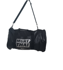 Orijinal Unisex  Muay Thai Çantası Önü Fermuarlı Uzun Askılı Seyahat Gym Fitness Spor Çantası