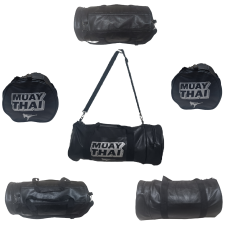 Orijinal Unisex  Muay Thai Çantası Önü Fermuarlı Uzun Askılı Seyahat Gym Fitness Spor Çantası