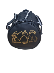 Orijinal Unisex  Kıck Boks Çantası Önü Fermuarlı Uzun Askılı Seyahat Gym Fitness Spor Çantası