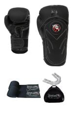 Dragon Tepito Siyah Mat Boks, Kıck Boks, Muay Thai Dragon Boks Eldiveni, Boxing Gloves, Gifttoom