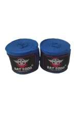 Bat2000 Bat 2000 Boks Bandajı Boks Kick Boks Muay Thai Bandaj 3,5 Metre mavi