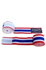 Dragon  Thailand Bayraklı 5 Metre Elastik Bandaj Boks Bandajı Muay Thai Bandajı Kick Boks Ban