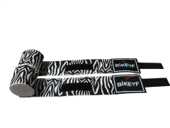 Bikeyf Zebra desen Baskılı Boks Bandajı, El Sargısı, Elastik Bandaj, Gifttoom