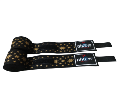 Bikeyf Yıldız desen Baskılı Boks Bandajı, El Sargısı, Elastik Bandaj, Gifttoom