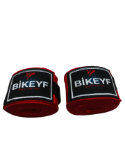 Bikeyf  Kırmızı Renk Boks Bandajı, El Sargısı, Elastik Bandaj, Gifttoom