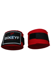 Bikeyf  Kırmızı Renk Boks Bandajı, El Sargısı, Elastik Bandaj, Gifttoom