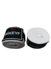 Bikeyf  Beyaz Renk Boks Bandajı, El Sargısı, Elastik Bandaj, Gifttoom