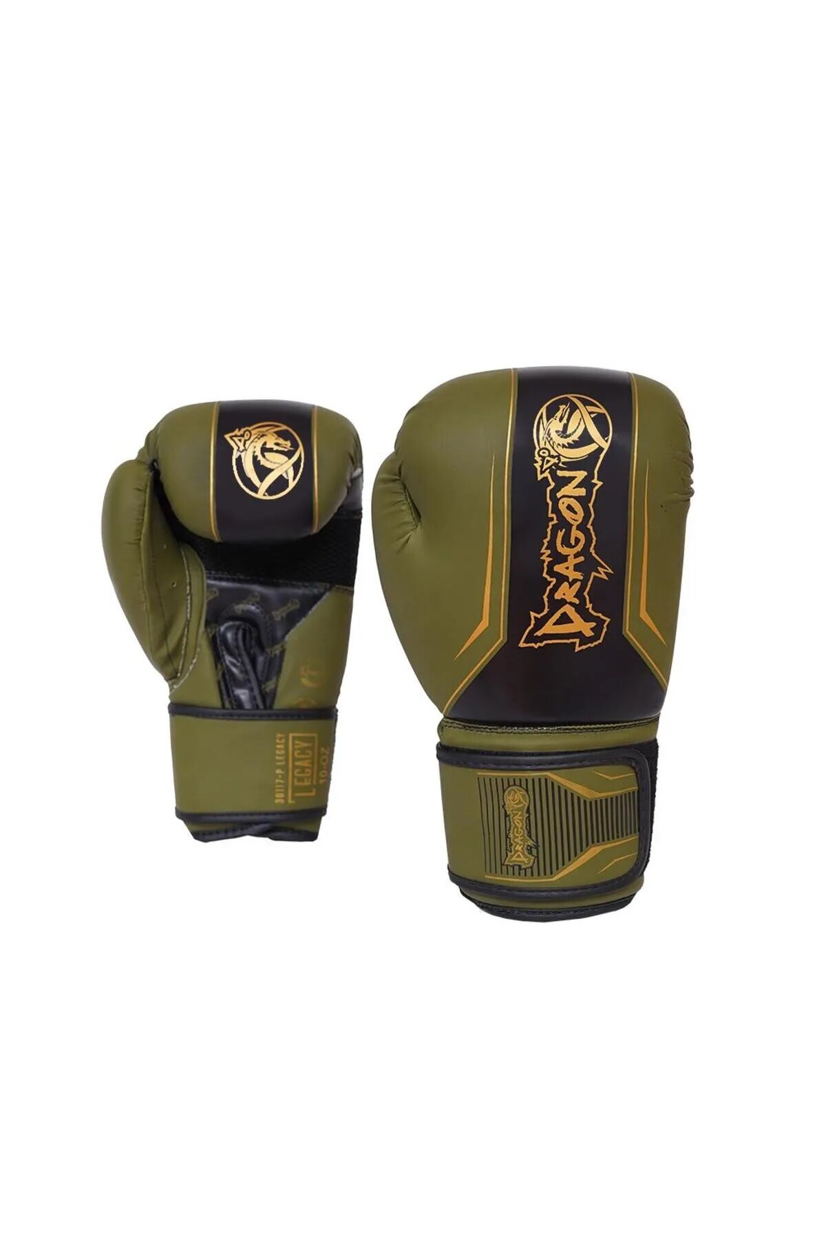 Dragon Yeşil 30117-P Legacy Boks Eldiveni Kick Boks Eldiveni Suni Deri
