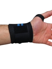 Bikeyf Fitness, Halter Ağırlık Bilek Bandajı, El Bilek Bandı, Gifttoom (mavi)