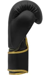 Adidas ADIH80 Hybrid 80 Boks Eldiveni Kick Boks Eldiveni Siyah Altın 14 oz