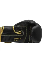 Adidas ADIH80 Hybrid 80 Boks Eldiveni Kick Boks Eldiveni Siyah Altın 14 oz