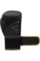 Adidas ADIH80 Hybrid 80 Boks Eldiveni Kick Boks Eldiveni Siyah Altın 14 oz