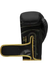 Adidas ADIH80 Hybrid 80 Boks Eldiveni Kick Boks Eldiveni Siyah Altın 14 oz