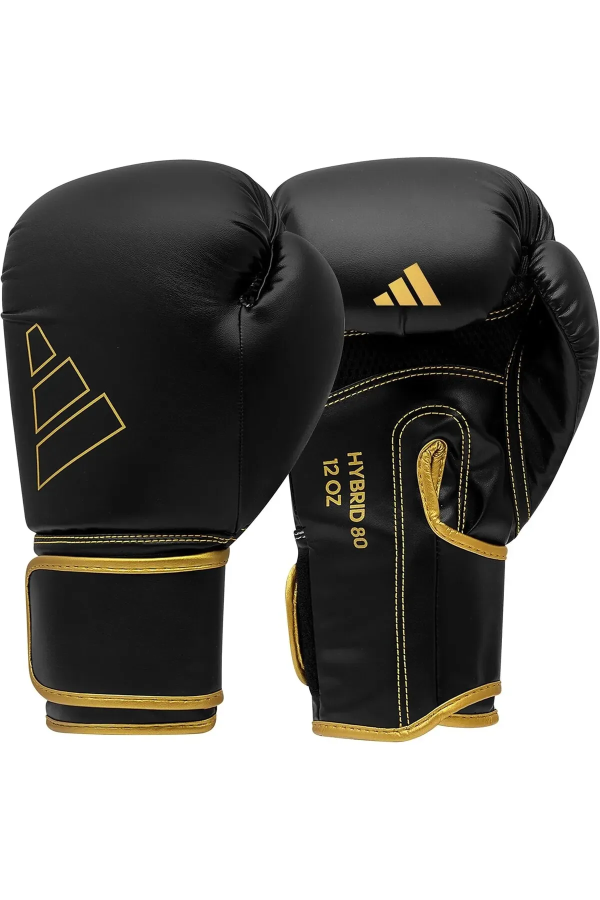 Adidas ADIH80 Hybrid 80 Boks Eldiveni Kick Boks Eldiveni Siyah Altın