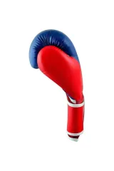 Adidas Suni Deri Hybrid150 Boks Eldiveni 10 Oz Ve 3,5 Metre Boks Bandajı Boks Seti Mavi