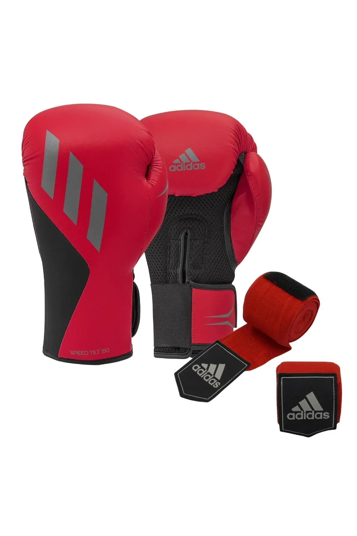 Adidas Speed Tilt150 Profesyonel Boks Eldiveni 10 Oz Ve 3,5 Metre Boks Bandajı Set