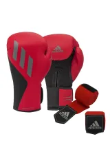 Adidas Speed Tilt150 Profesyonel Boks Eldiveni 10 Oz Ve 3,5 Metre Boks Bandajı Set