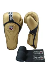 Dragon Gold Tepito Boks Eldiveni 10 Oz Ve 3.5 Metre Boks Bandajı Set Boks Seti