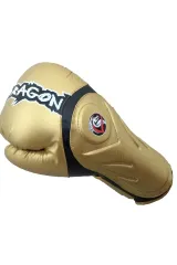 Dragon Gold Tepito Boks Eldiveni 10 Oz Ve 3.5 Metre Boks Bandajı Set Boks Seti