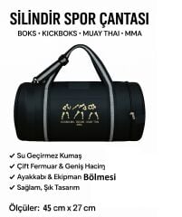Gifttoom, Kıck Boks Sporcu Çantalı Antrenman Seti Boxing Gloves, Attack 5 Dragon Boks Eldiveni TAMSET