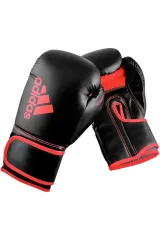 Adidas Adıh80 Hybrid80 Antrenman Boks Eldiveni Kırmızı Boxing Gloves Ve Bandaj Boks Bandajı 3 10 oz