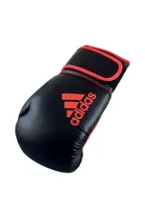 Adidas Adıh80 Hybrid80 Antrenman Boks Eldiveni Kırmızı Boxing Gloves Ve Bandaj Boks Bandajı 3 10 oz