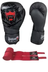 Dragon Yakuza Boks Eldiveni Muay Thai Kick Boks Eldiveni Ve Bat 2000 Boks Bandajı 2’li Set