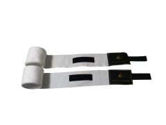 Tepito Beyaz Altın Boks Eldiveni Kick Boks Muay Thai Eldiveni 3'lü Set ve Eldiven Taşıma Çantalı