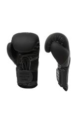 Tepito Siyah Mat Boks Eldiveni Kick Boks Muay Thai Eldiveni 3'lü Set ve Eldiven Taşıma Çantalı