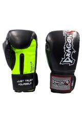 Attack 5 + Siyah Boks Eldiveni Kick Boks Muay Thai Eldiveni 3'lü Set ve Eldiven Taşıma Çantalı