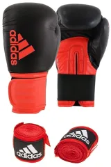 Adidas Adıh100 Hybrid100 Boks Eldiveni Boxing Gloves Ve Bandaj