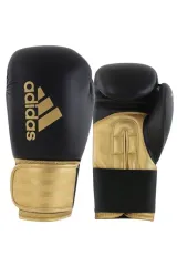 Adidas Altın Adıh100 Hybrid100 Boks Eldiveni Boxing Gloves Ve Bandaj Suni Deri