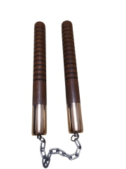 A³Store Spor Nançaku (Mınçıka) Yüksek Kaliteli Ahşap Nunçaku, Mınçıka , Eğitim, spor Dragon Nunchaku koyu ceviz
