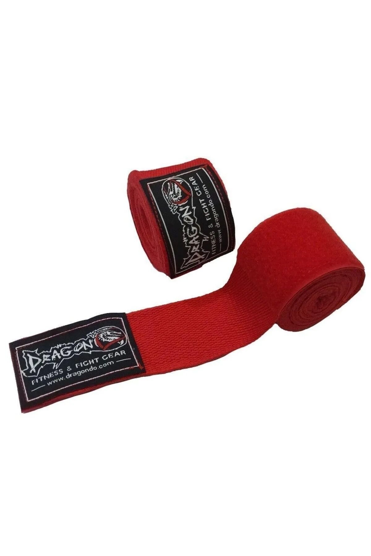 Dragondo Kırmızı Elastik Boks, Kıck Boks, Muay Thai, Karate, Taekwondo  Bandajı El sargısı