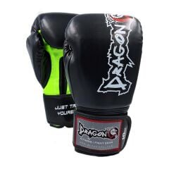Dragon 30097-P Attack 5 Plus Boks Eldiveni Kick Boks Eldiveni Muay Thai Eldiveni siyah