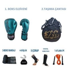 Dragon Kıck Boks Sporcu Çantalı antrenman Seti Boxing Gloves, Dragon Favela Boks Eldiveni ve Ekipmanı(Kopya)