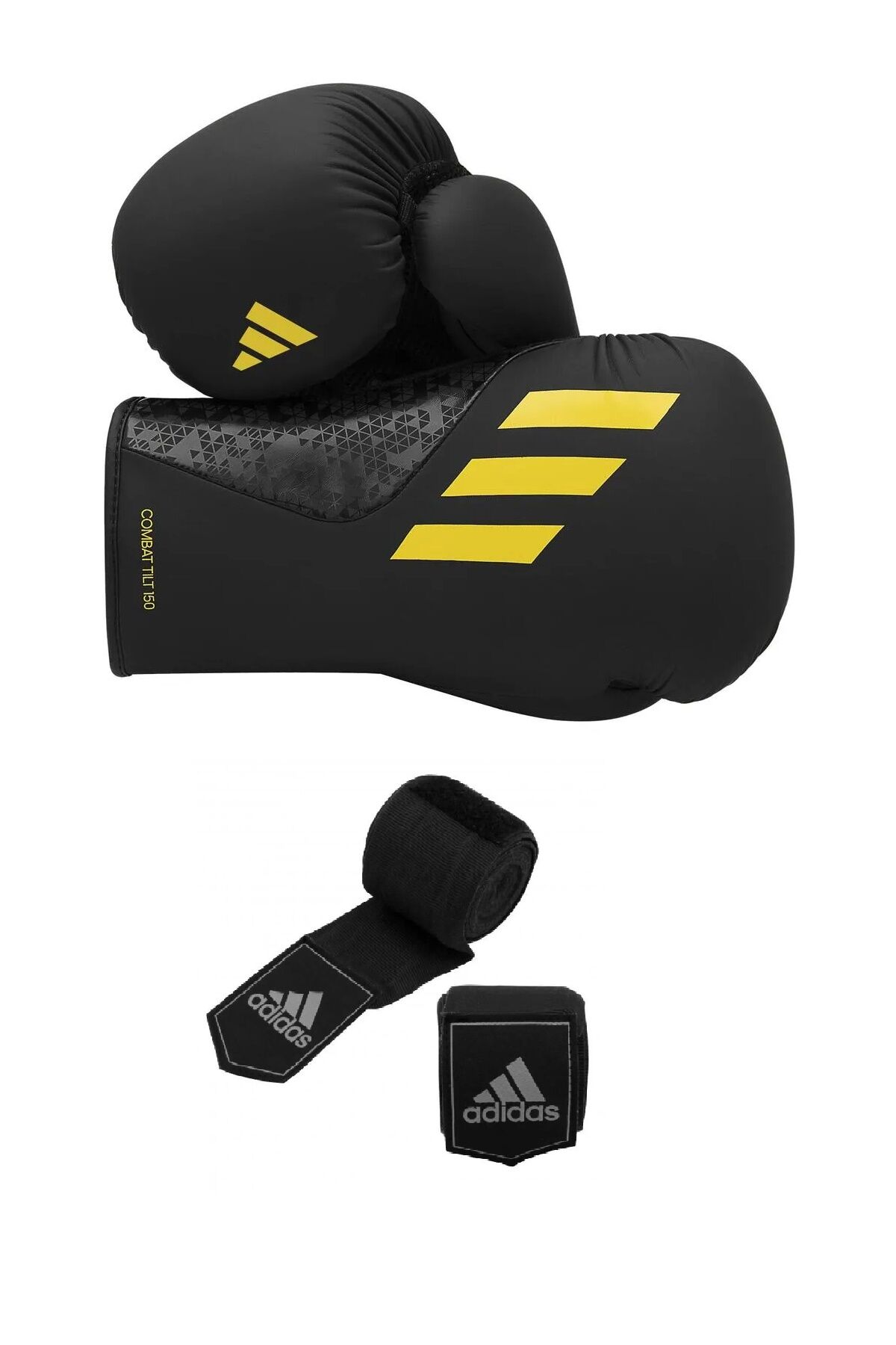 adidas SilvaTilt 150 Boks Eldiveni Silva150tg Özel Seri Boks Eldiveni ve Adidas 3,5 Metre Bandajlı set