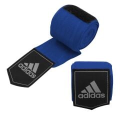 Adidas Combat 50 ADİC50TG Boks Kıck Boks Muay Thai Eldiveni Adidas Bandajlı ve Dişlikli 3'lü set Gloves mavi