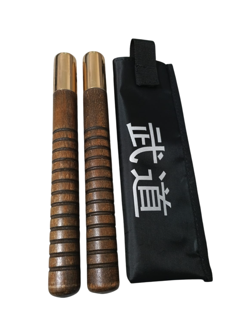 A³Store Spor Nunçhaku (Mınçıka) Yüksek Kaliteli Ahşap Nançaku, Mınçıka , Çantalı set Koyu ceviz
