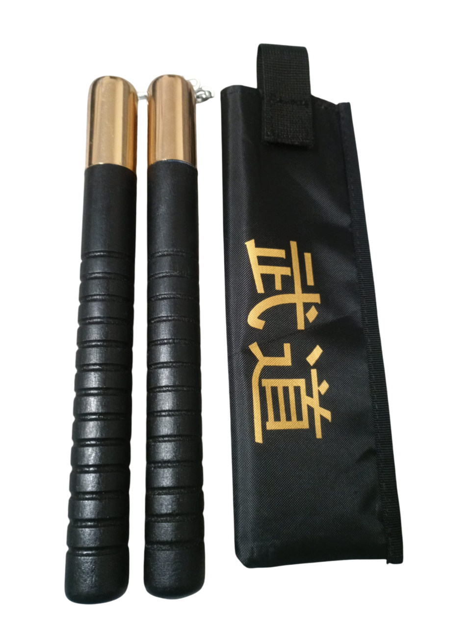 A³Store Spor Nunçhaku (Mınçıka) Yüksek Kaliteli Ahşap Nançaku, Mınçıka , Çantalı set siyah